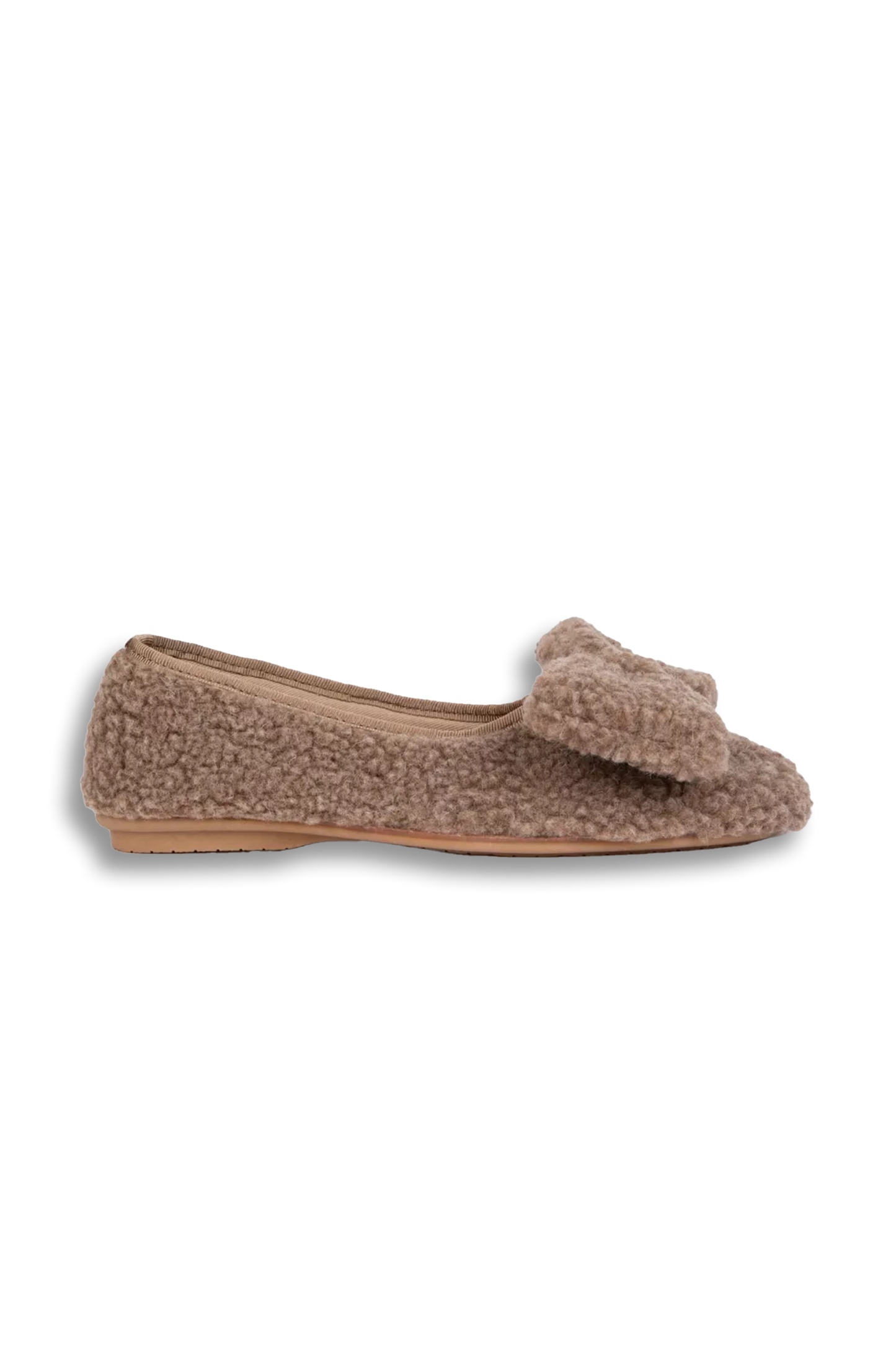 Celeste Shearling Bow Slipper