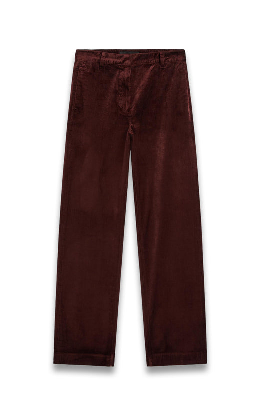 Relaxed Fit High-waist Corduroy Trousers