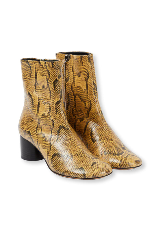 Laeden Leather Ankle Boots
