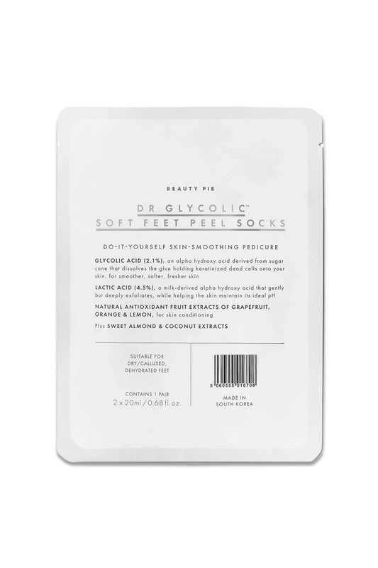 Dr Glycolic™ Soft Feet 7-Day Peel Socks