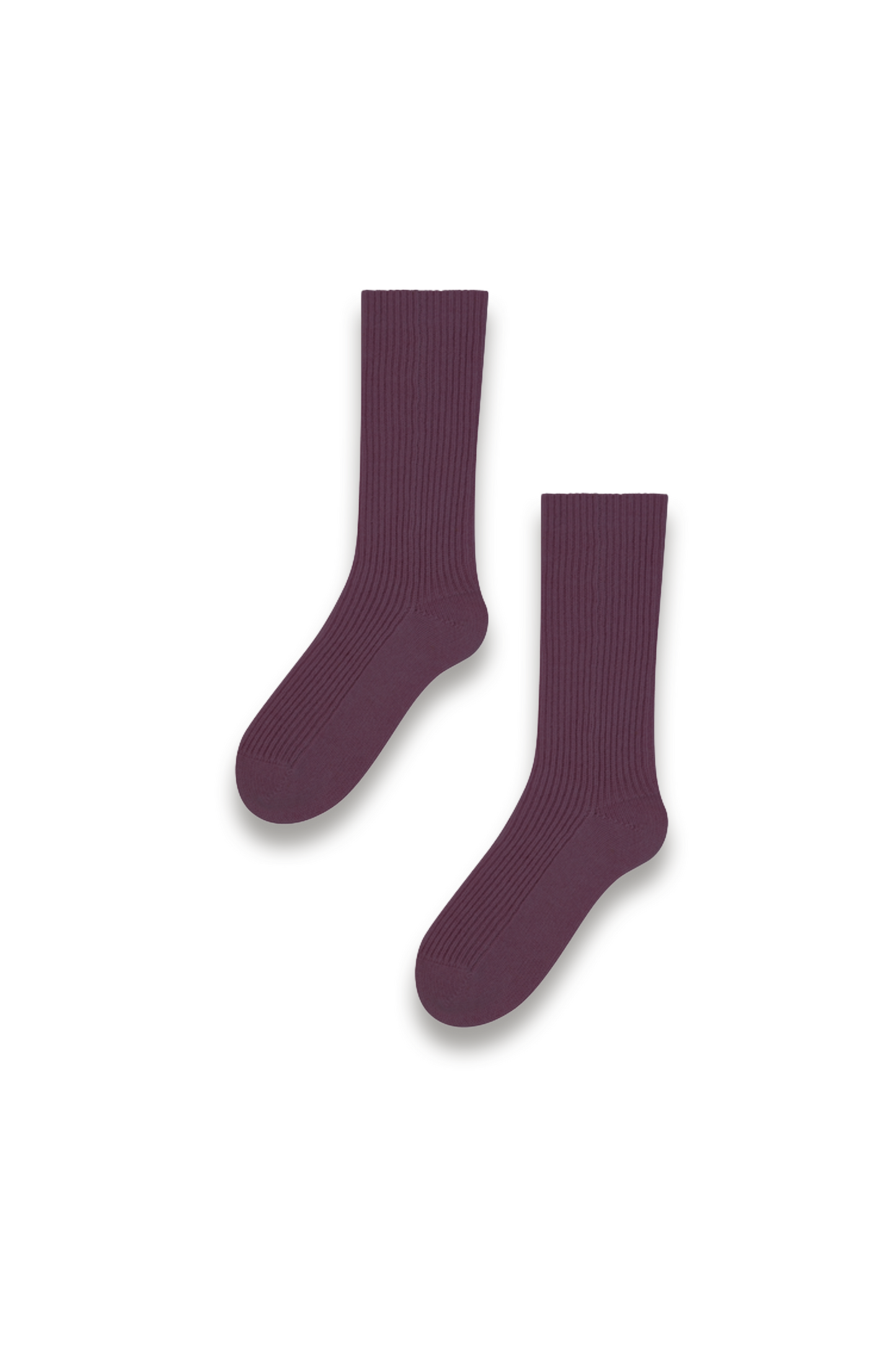 Cashmere Sock in Barolo Red