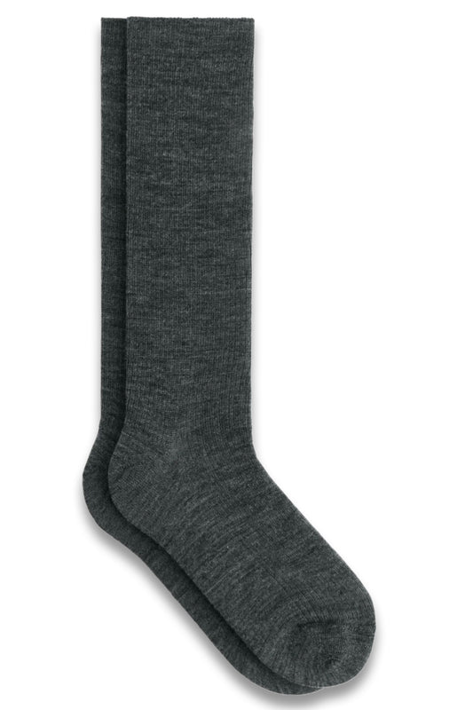 Ribbed Wool-Blend Socks