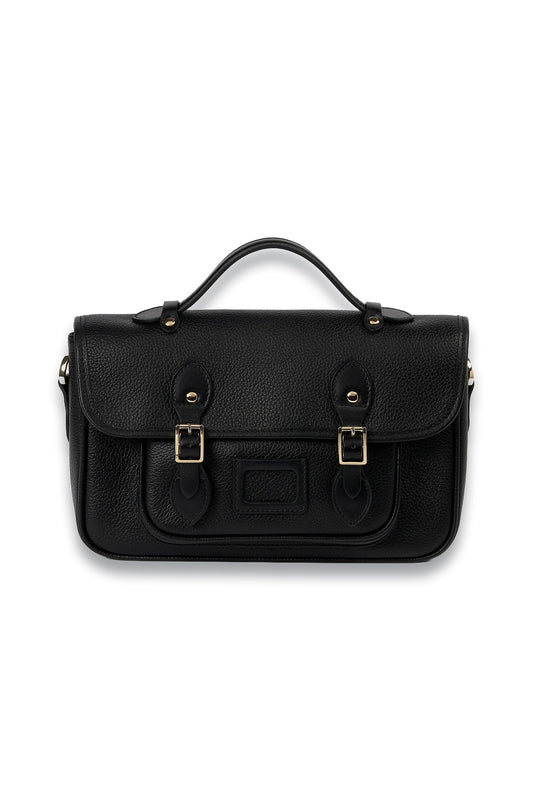 The Soft Satchel in Black