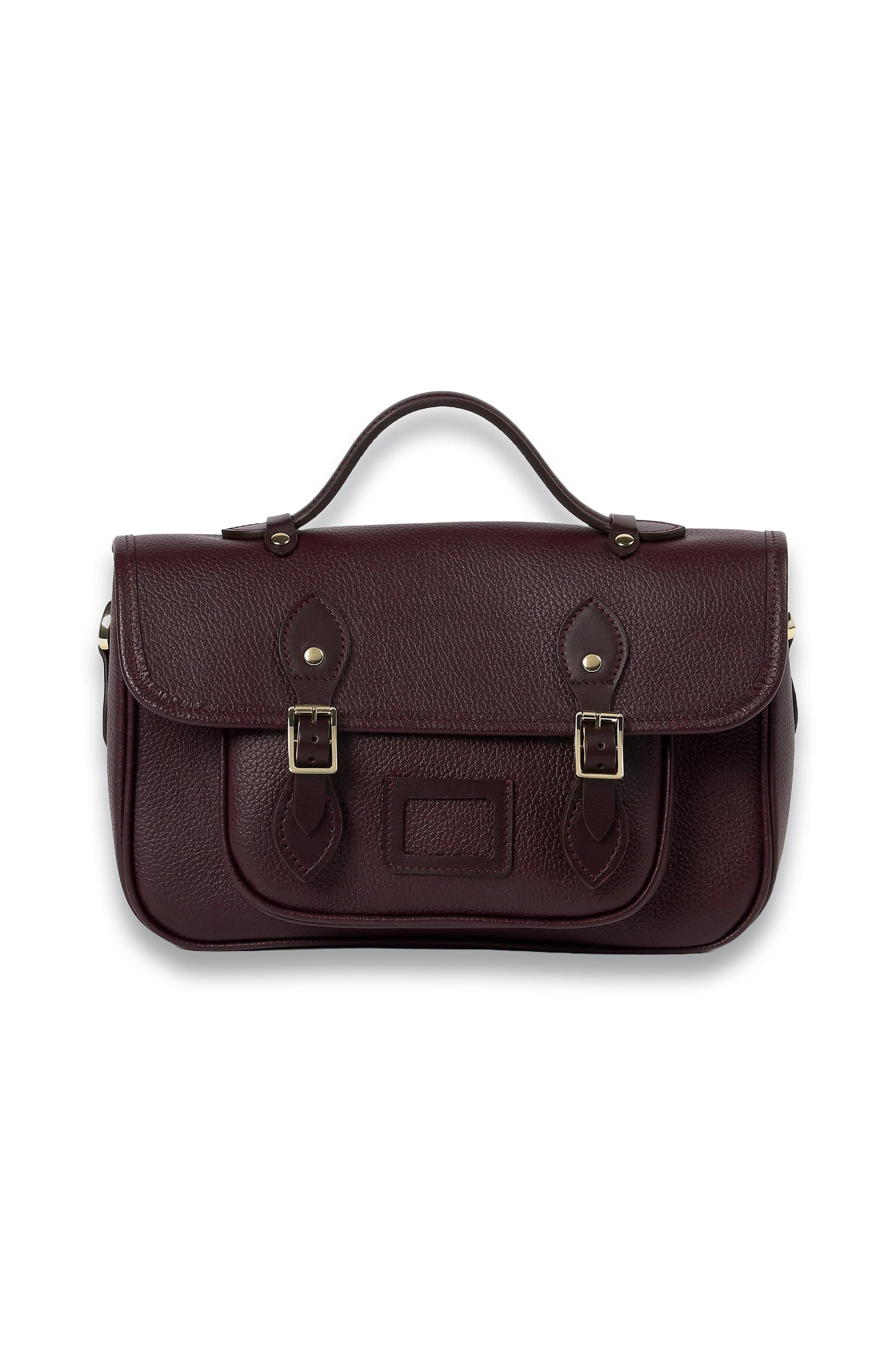 The Soft Satchel in Bordeaux