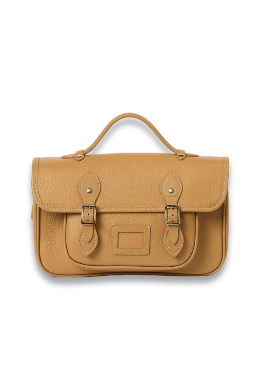 The Soft Satchel in Sand