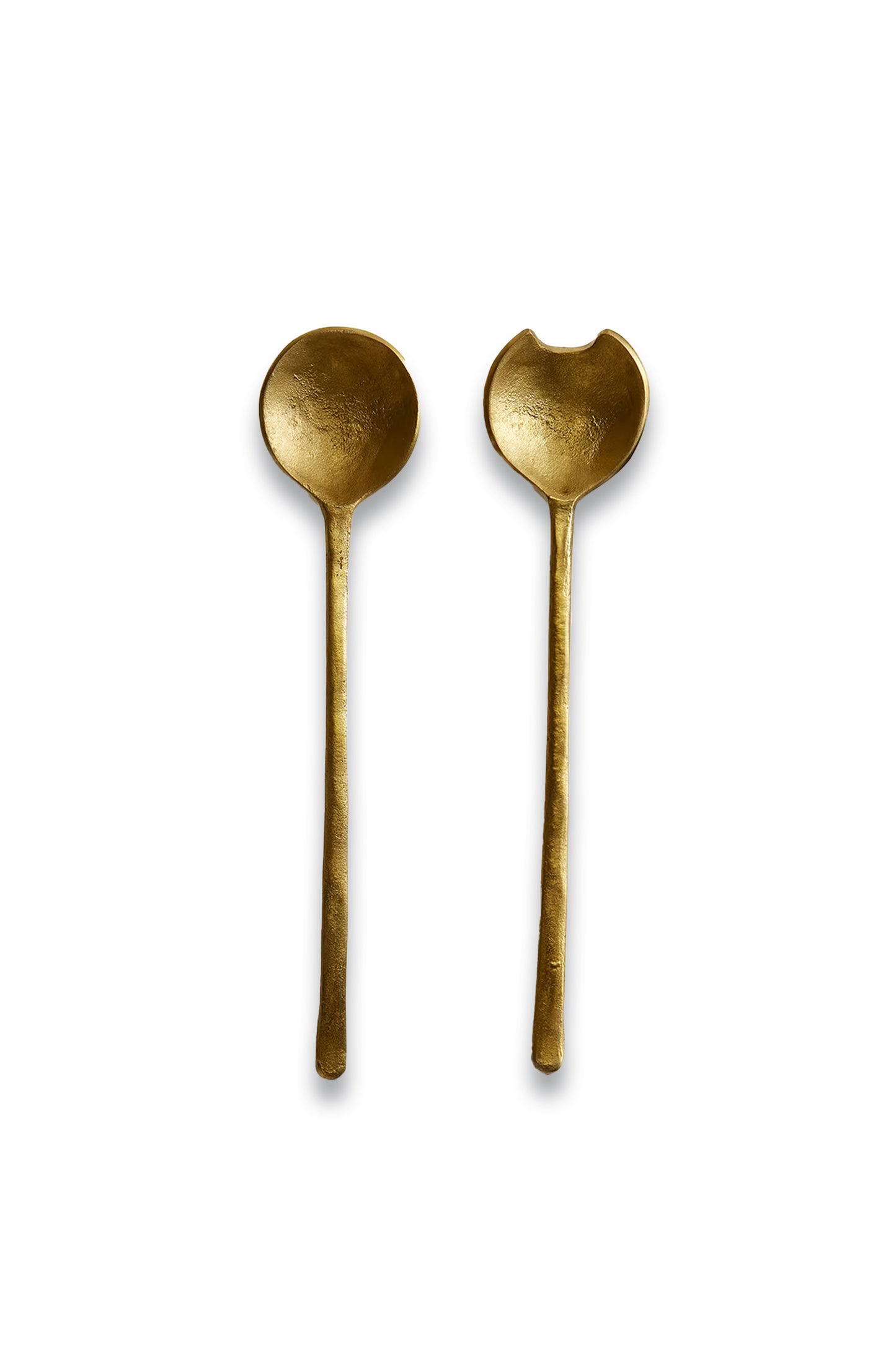 Eden Salad Servers, Brass