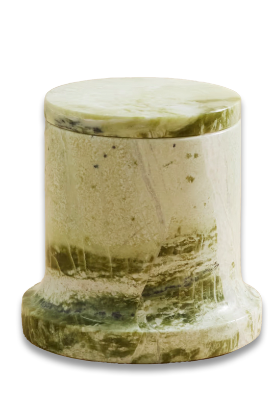 Sicilian Thyme and Apple Marble Scented Candle