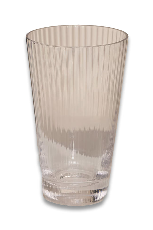 Fluted Highball Glass, Set of Four