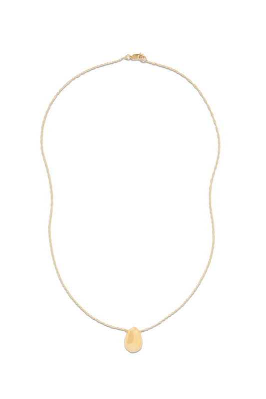 + NET SUSTAIN Tiny Egg Gold Vermeil Necklace