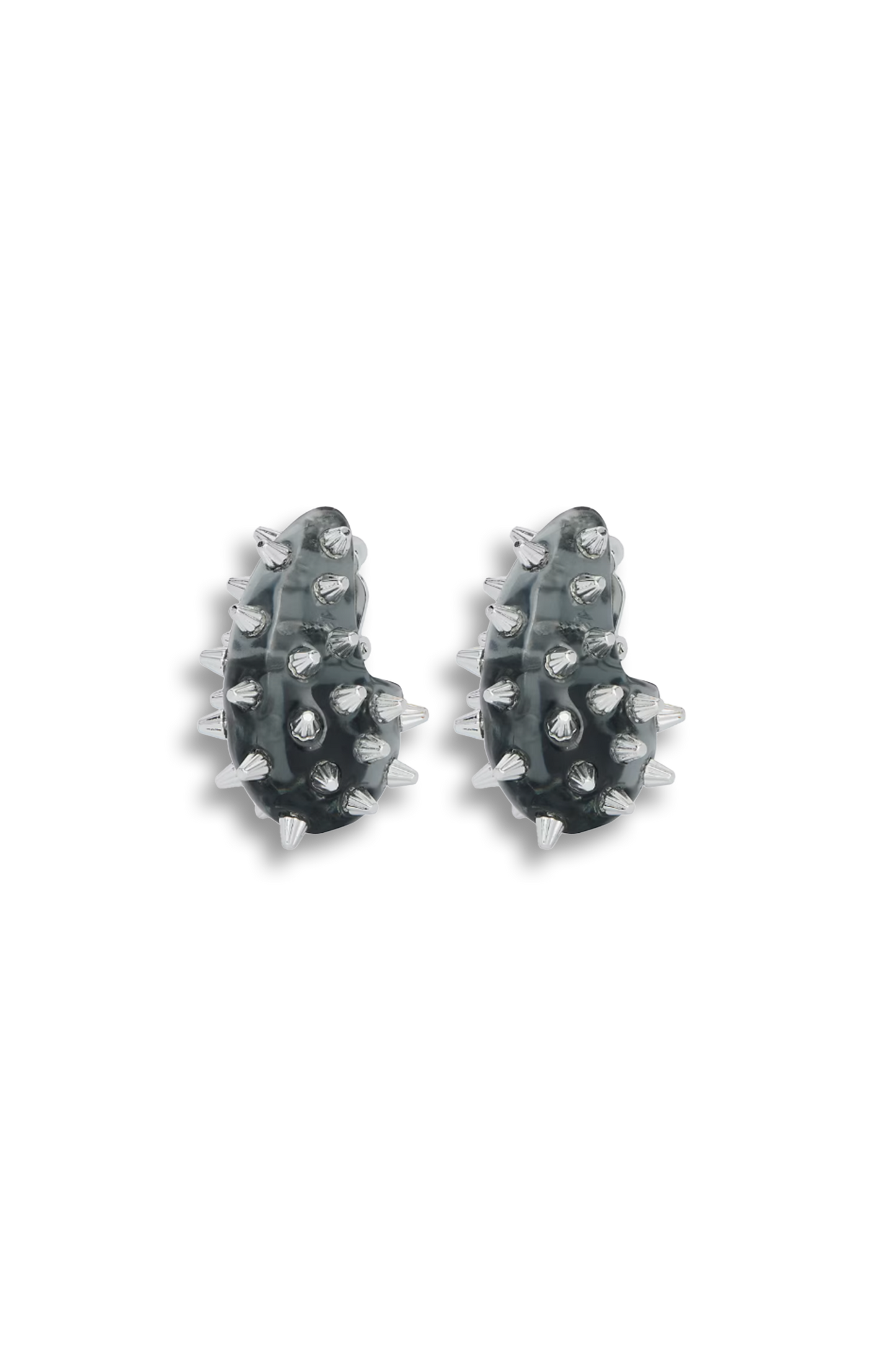 Spiked Wave Earring