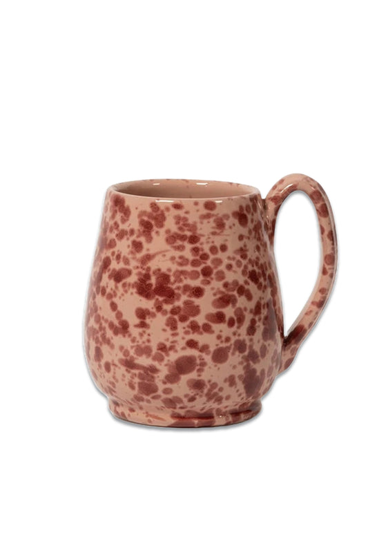 Pink & Red Splatter Mug