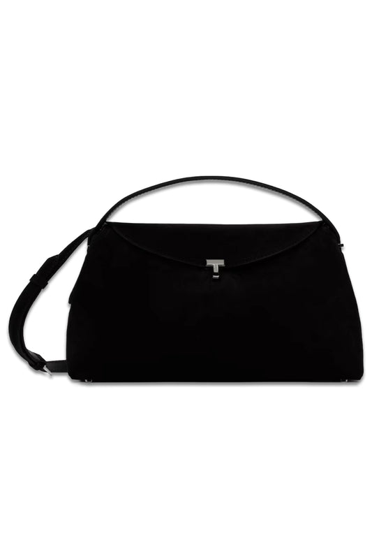 Brown T-Lock Top Handle Bag