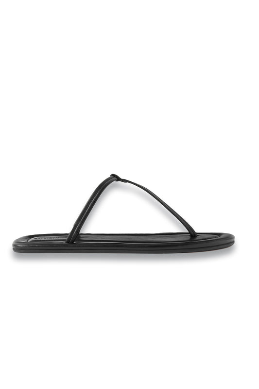 T Leather Sandals