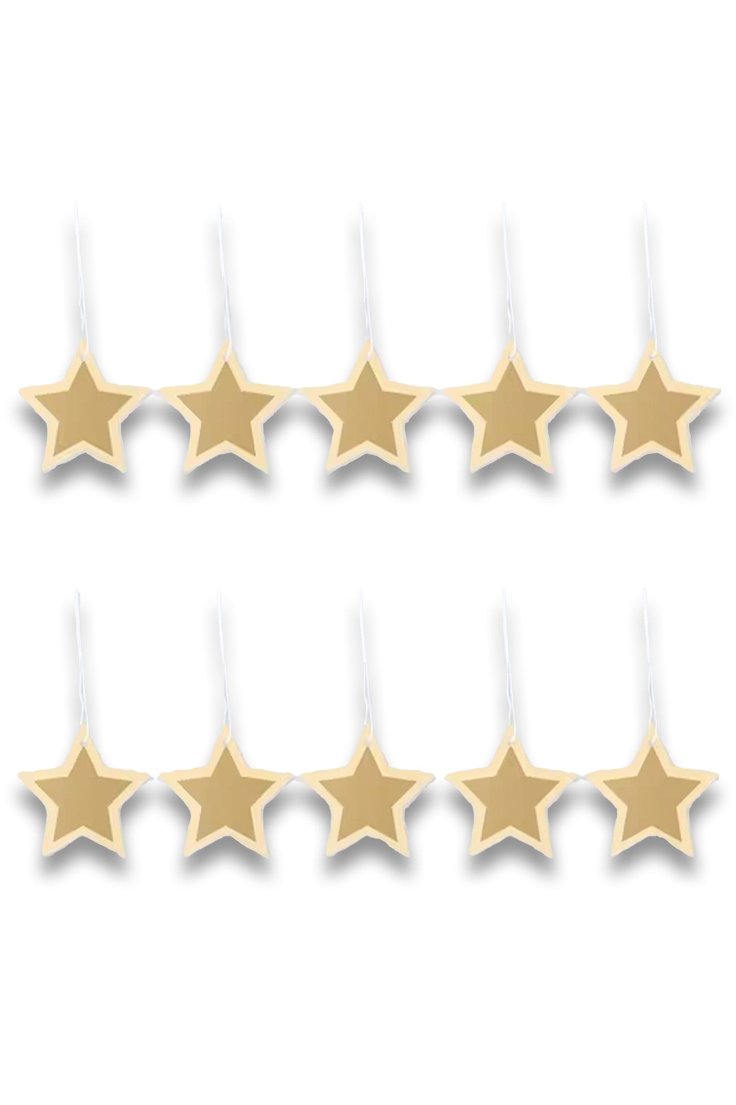 Star Gift Tag, Pack of 10, Gold