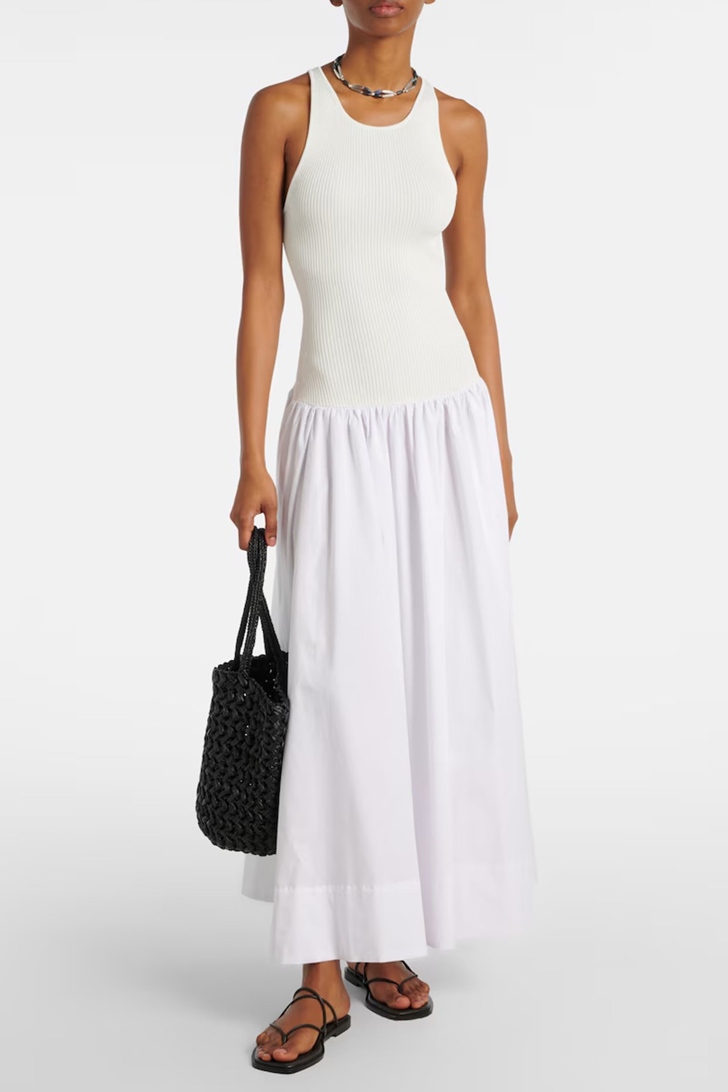 Yamila Gathered Maxi Dress