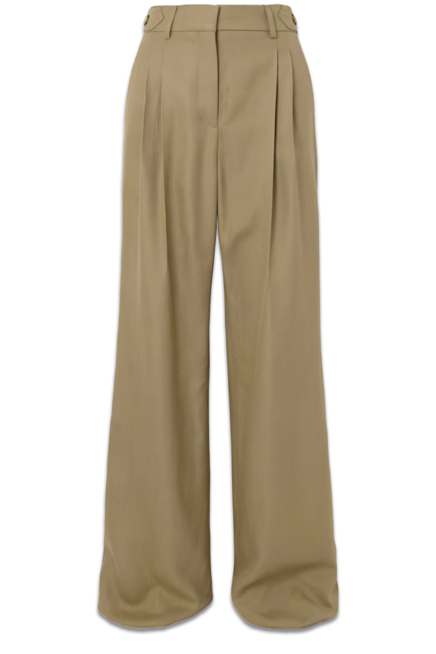 + NET SUSTAIN Pleated Woven Straight-Leg Pants