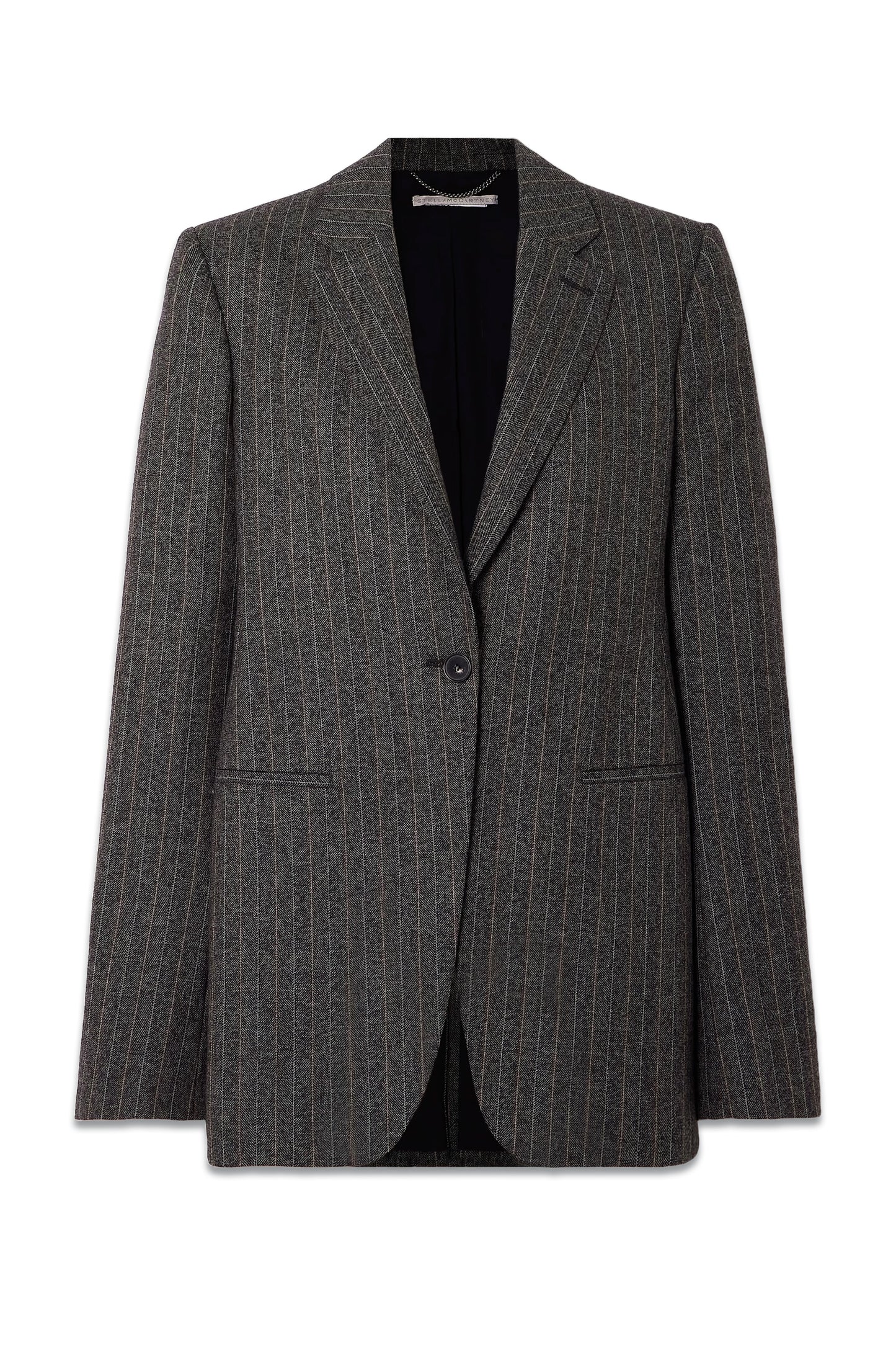 + NET SUSTAIN Pinstriped Wool Blazer