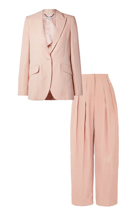 Pleated Woven Suit