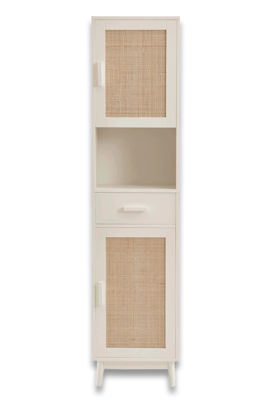Isla Tall Storage Unit - Cream