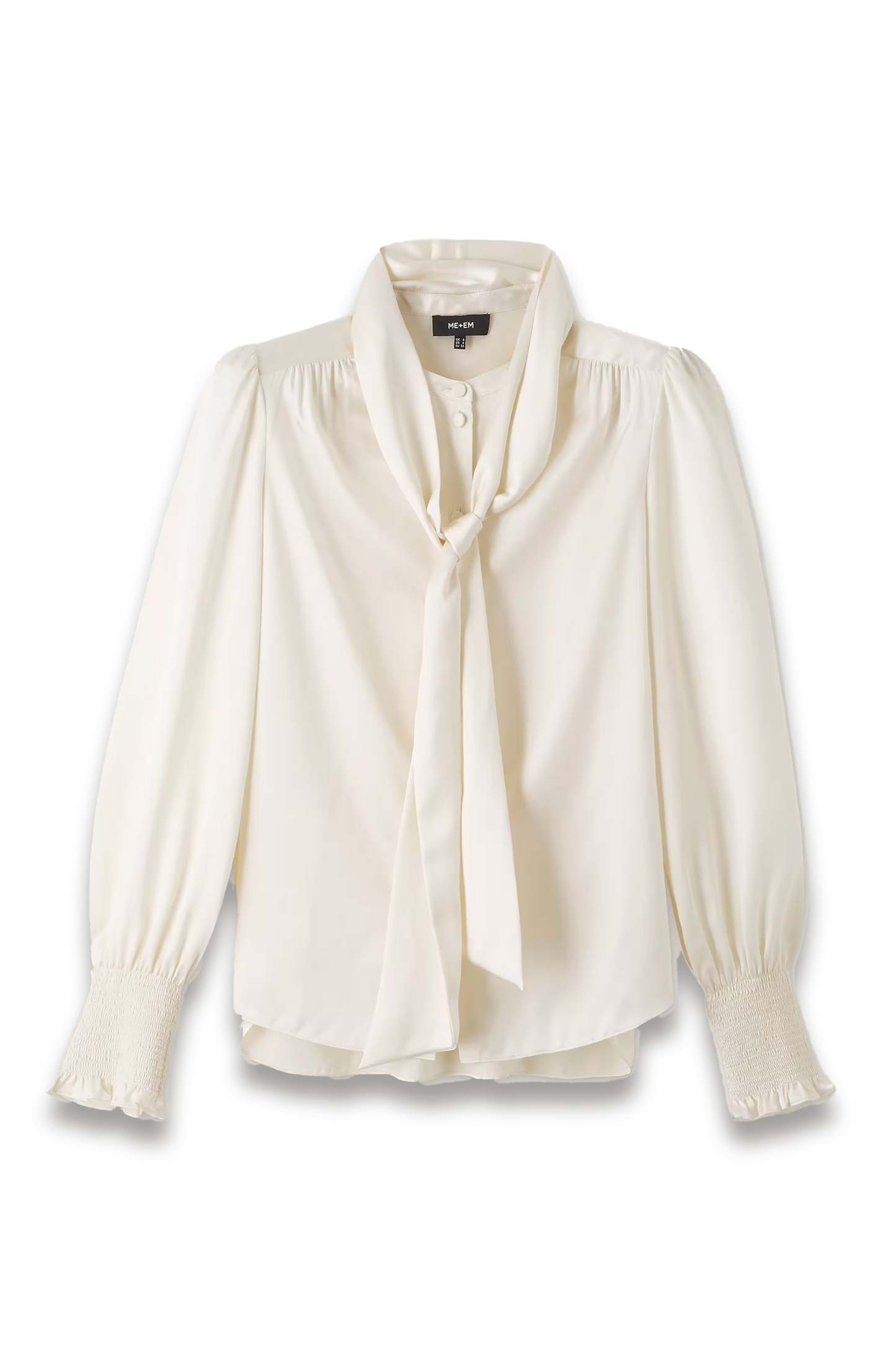 Straight Blouse and Tie