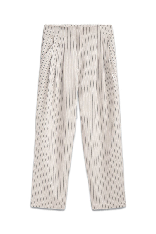 Striped Linen Trousers