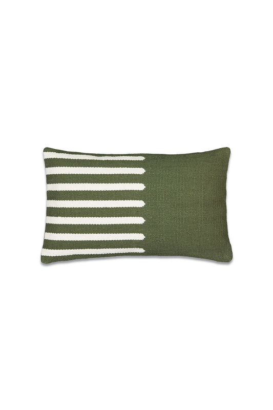Corozo Striped Rectangular Cushion Cover