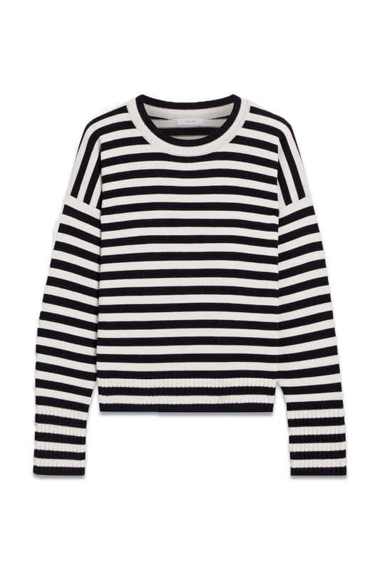 Molly Striped Merino Wool Sweater