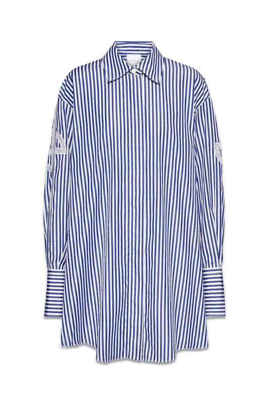 Striped Cotton Poplin Shirt