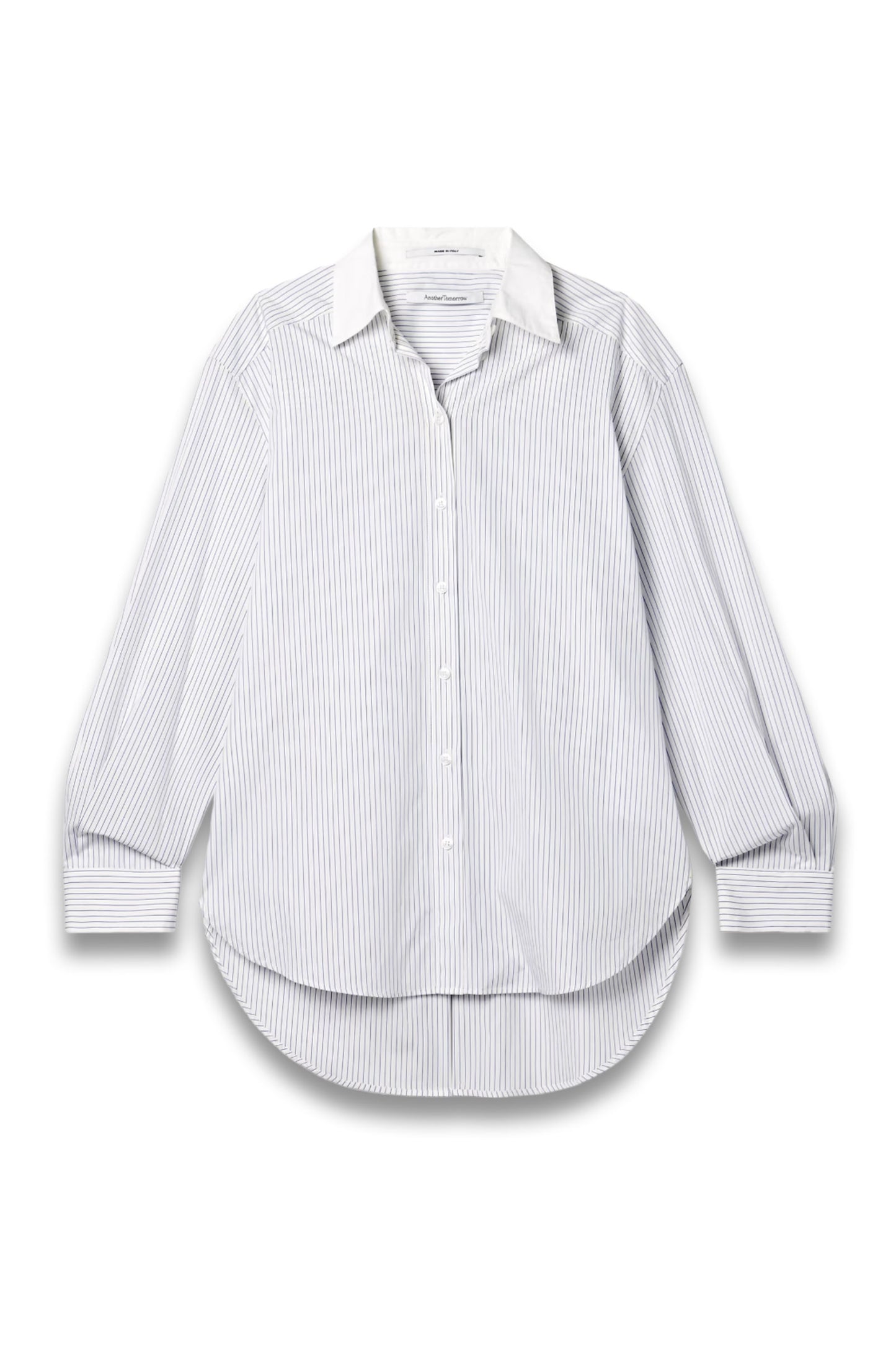 Striped Organic Cotton-poplin Shirt
