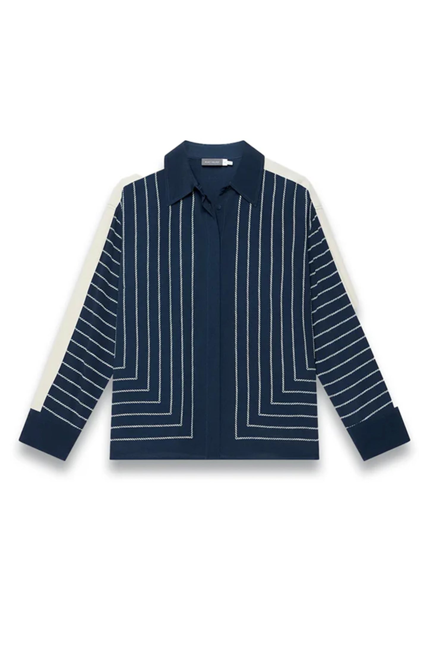Navy Striped Shirt