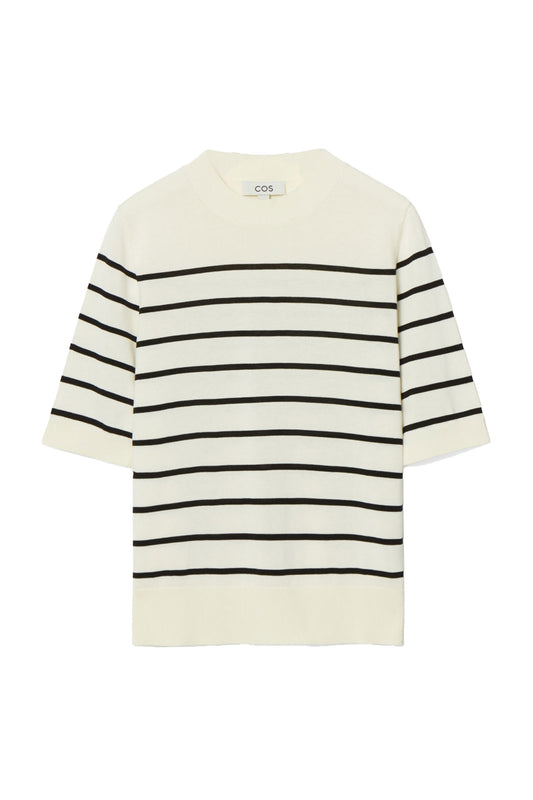 Short-sleeve Knitted T-shirt
