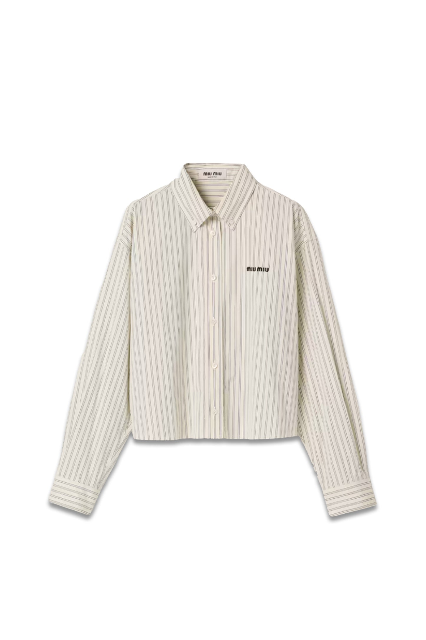 Striped Poplin Shirt