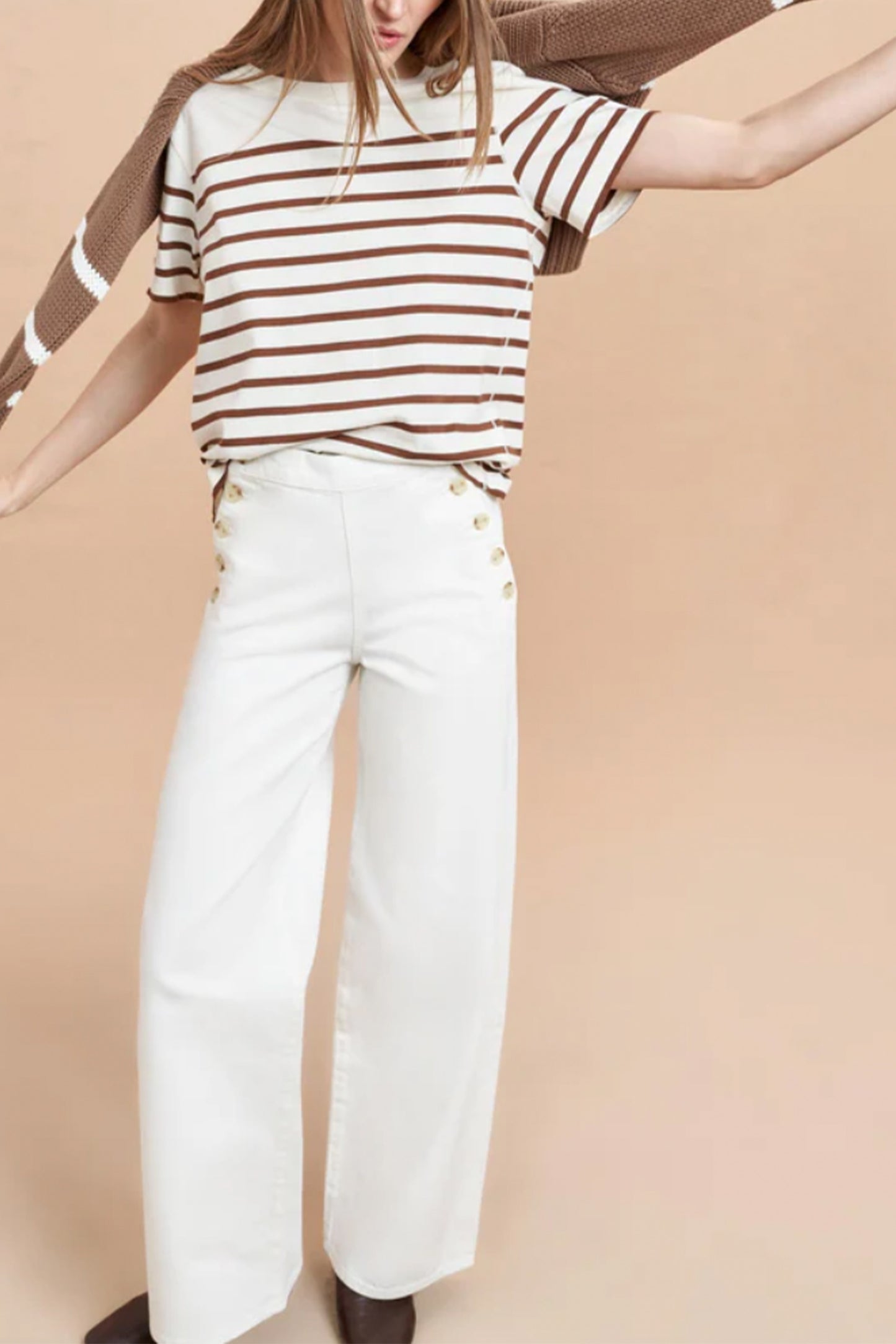 Striped Val Tee
