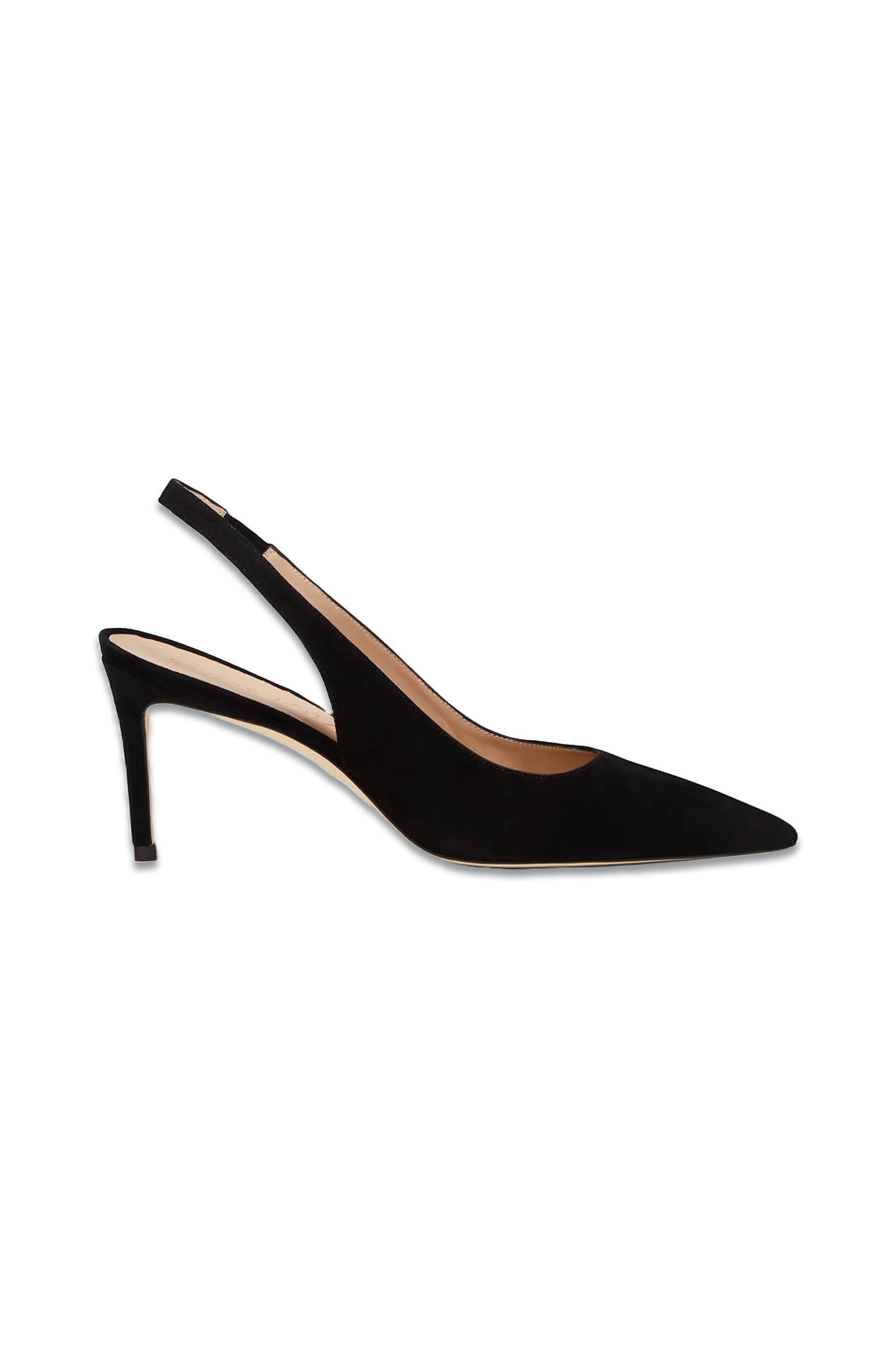 Stuart 75 Suede Slingback Pumps