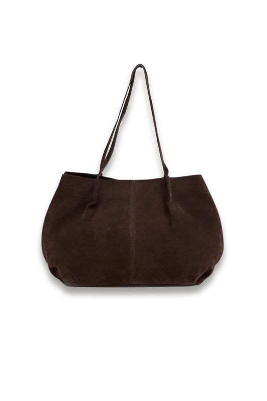 Suede Wing Tote Bag