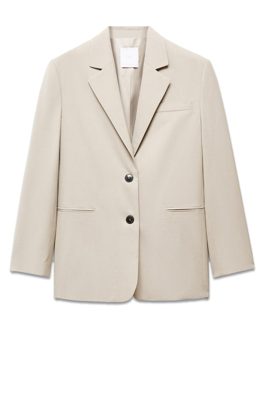 Suit jacket with buttons