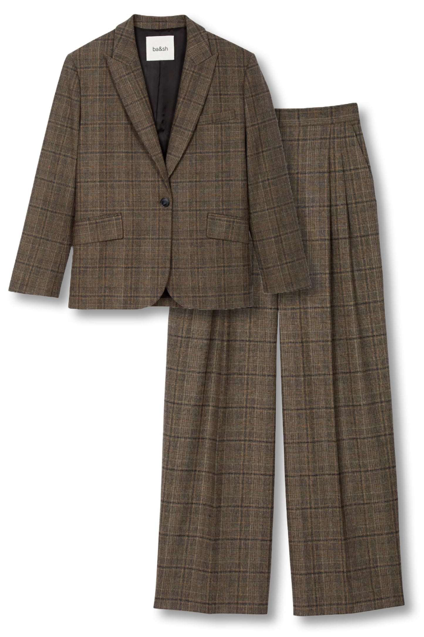 Ceecee Oversized Suit Jacket & Cadwin Masculine-inspired Trousers