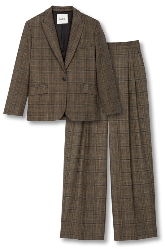 Ceecee Oversized Suit Jacket & Cadwin Masculine-inspired Trousers