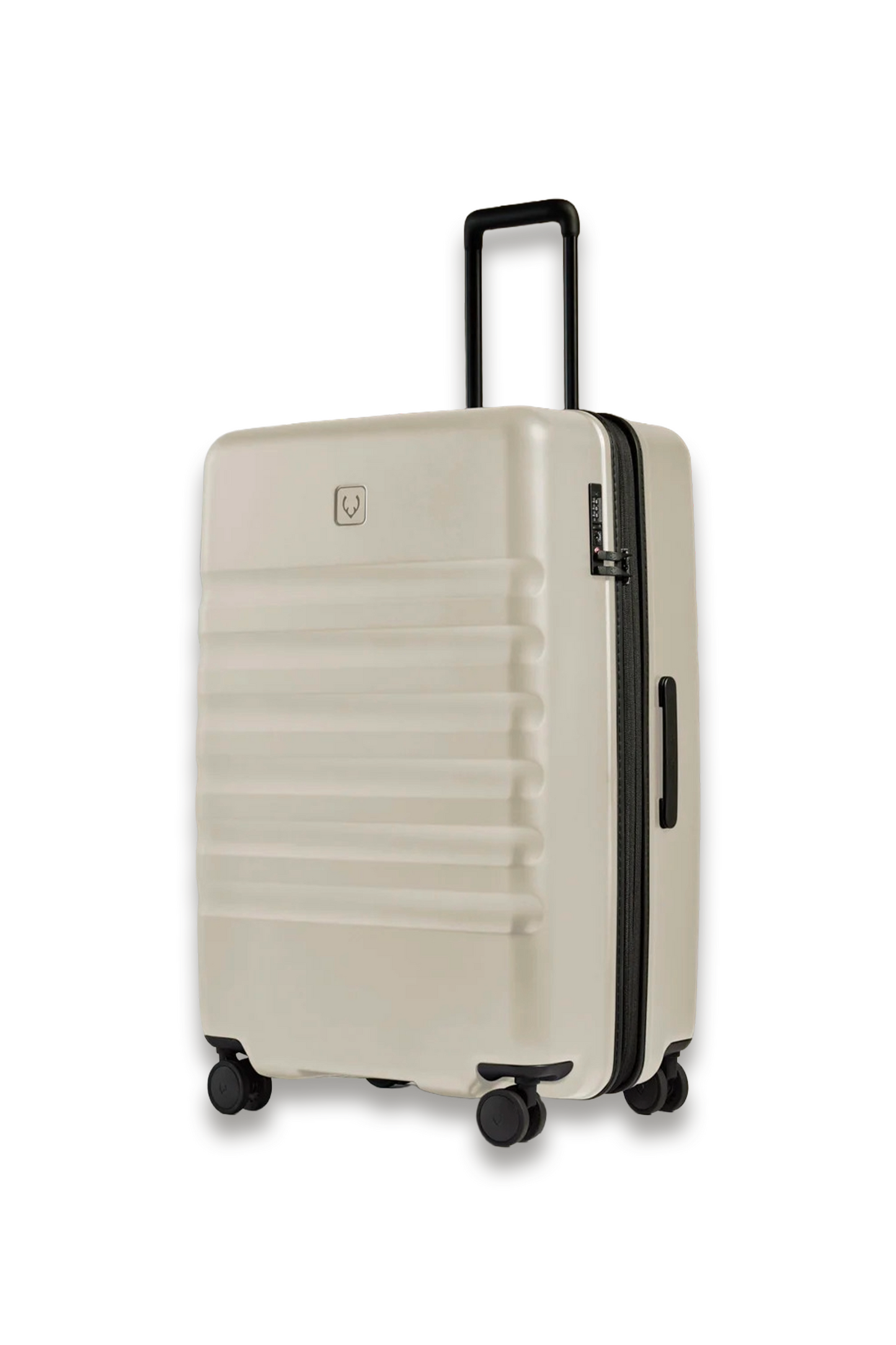Large Suitcase in Taupe