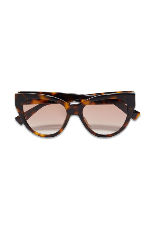 Cat-eye Tortoiseshell Acetate Sunglasses