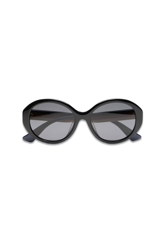 Round-frame Acetate Sunglasses