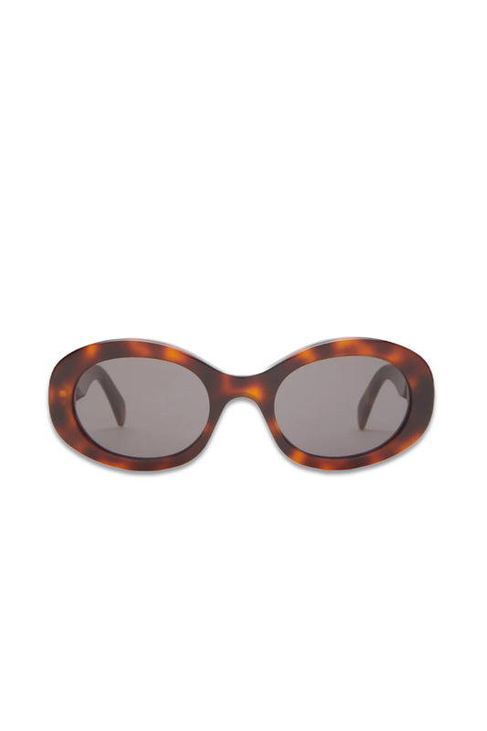 Triomphe Oval Acetate Sunglasses