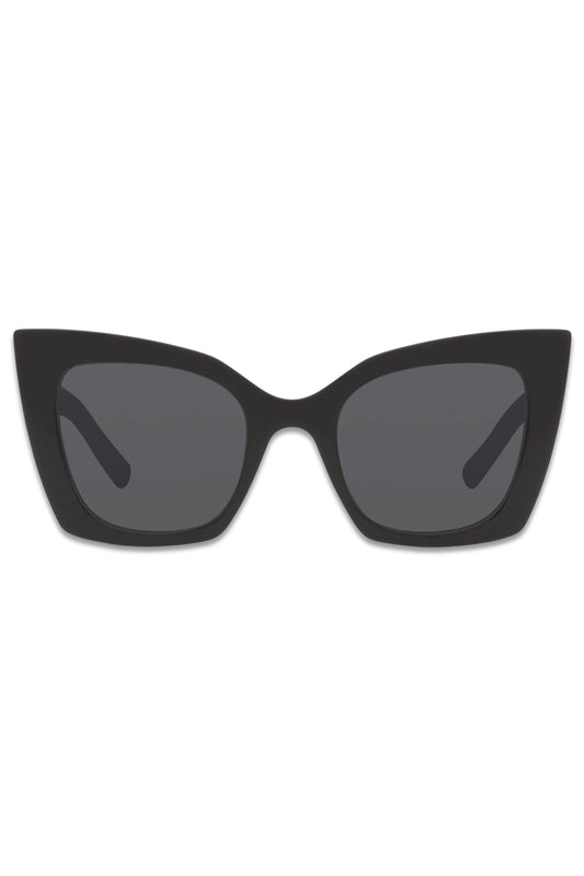 Women's Cat's Eye Sunglasses, Black/Grey