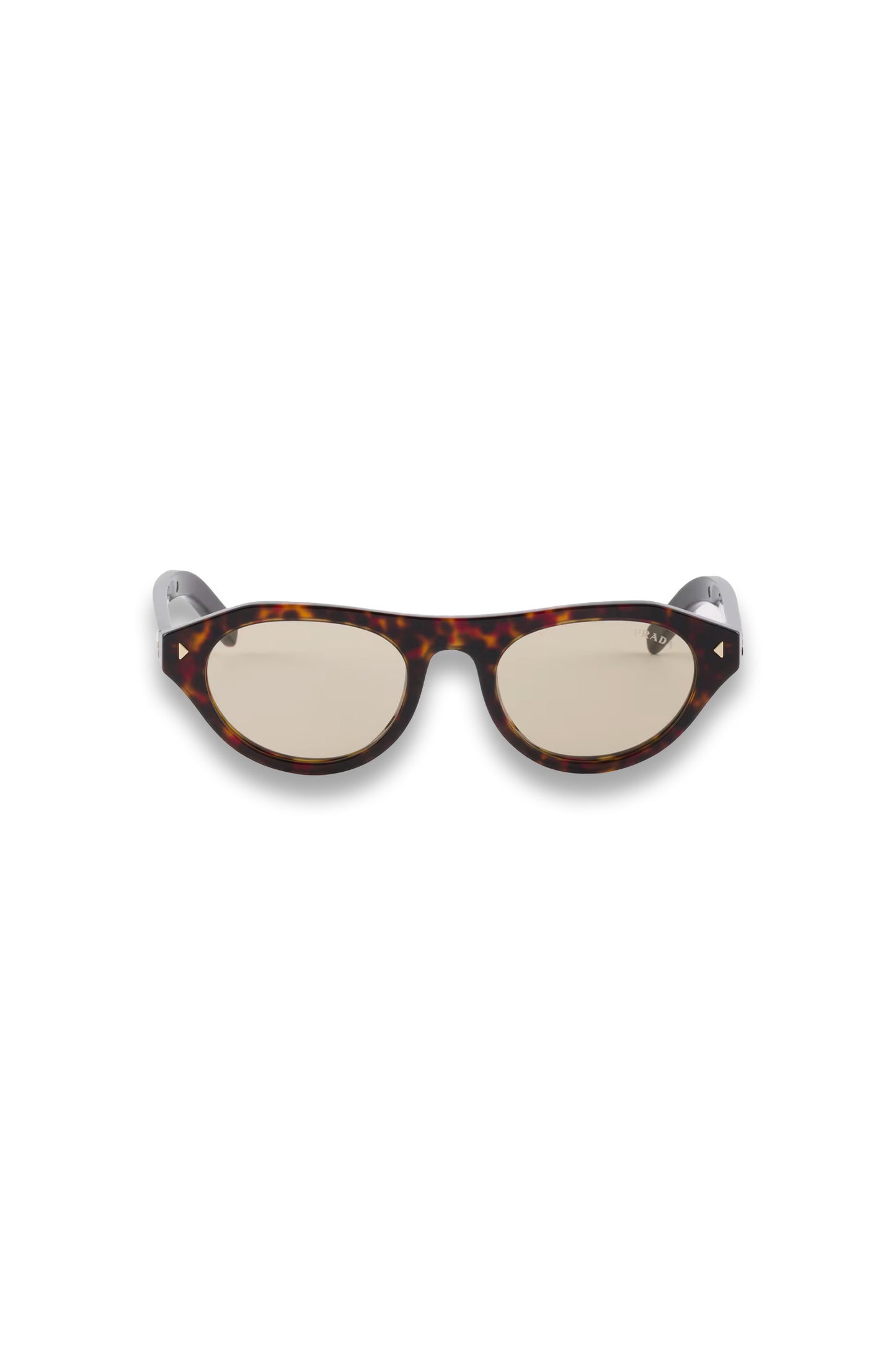 Prada Sunglasses with the Iconic Metal Plaque
