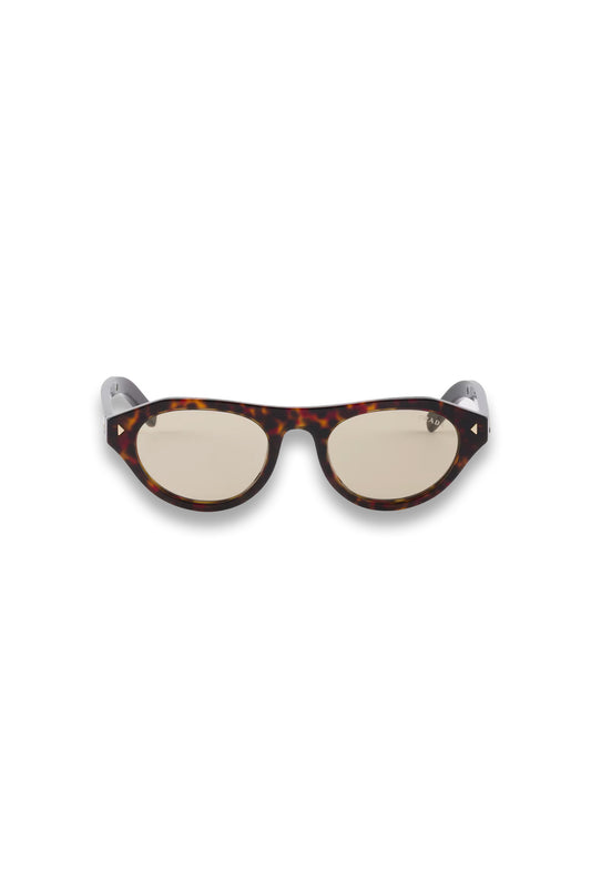 Prada Sunglasses with the Iconic Metal Plaque
