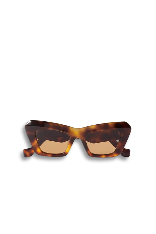 Cat-eye Tortoiseshell Acetate Sunglasses