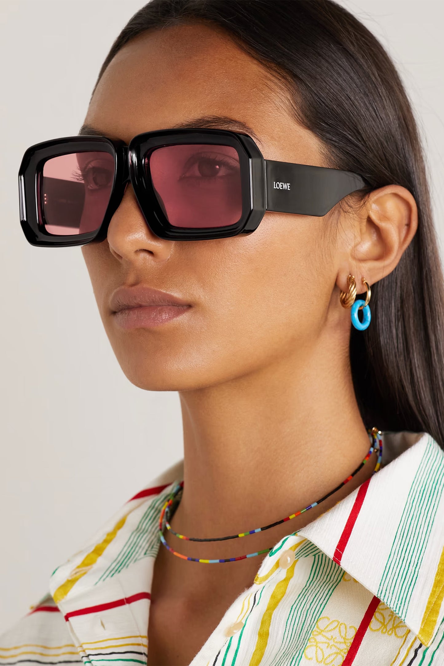 Paula's Ibiza Square-frame Acetate Sunglasses
