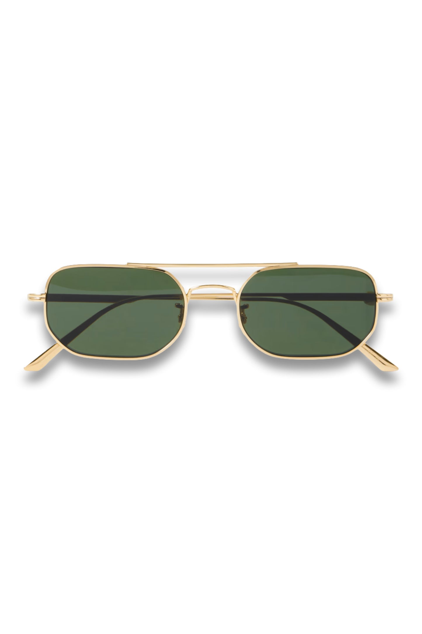 1989c Aviator Style Gold Tone Sunglasses