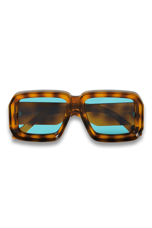 + Paula's Ibiza Square-Frame Tortoiseshell Acetate Sunglasses