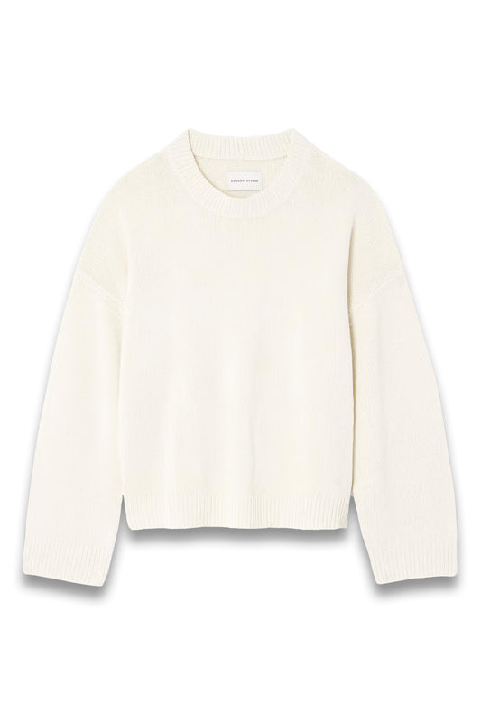 Rava silk-chenille sweater
